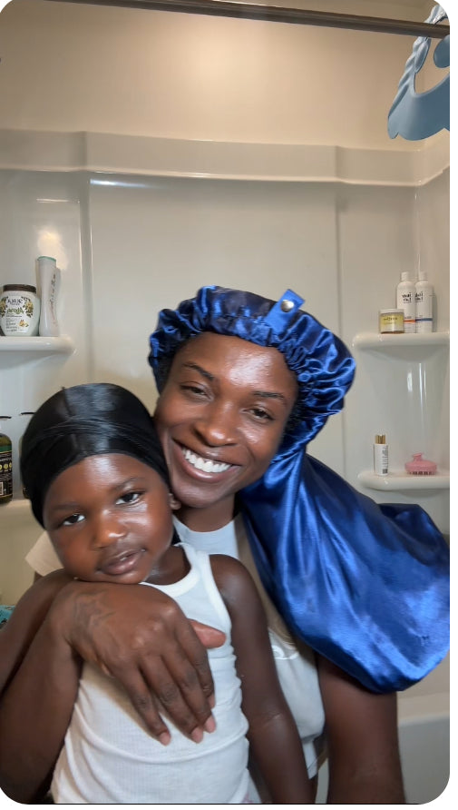 Bonnet &  toddler durag combo